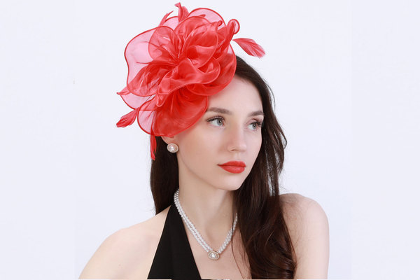 Jockey Club Feather Headdress